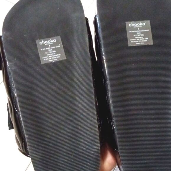 (S-3604)  Chooka Double Buckle Sandal Sz 6 - Picture 8 of 11